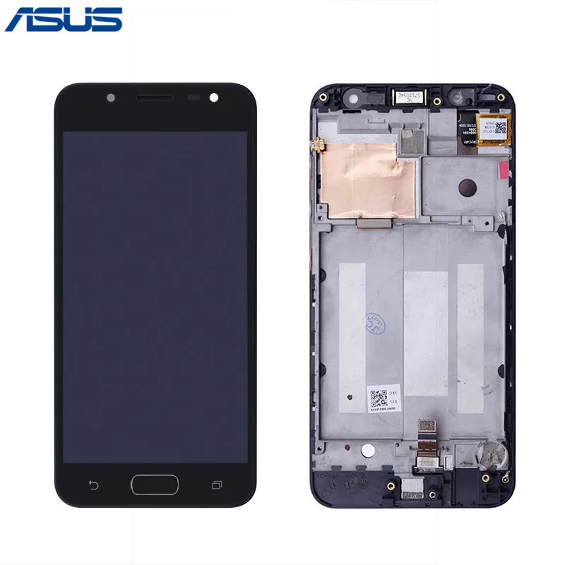 

Asus Original Screen Black LCD Display Touch screen digitizer Assembly with Frame For Asus ZenFone V Live V500KL LCD Screen
