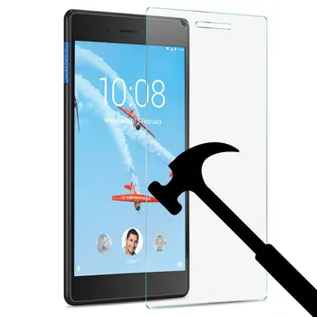 

2pcs 9H Screen Protector For Lenovo Tab 7 Essential TB-7304F 2017 Tempered Glass TB 7304F 7304 7304I 7304X 7.0 inch Tablet Film
