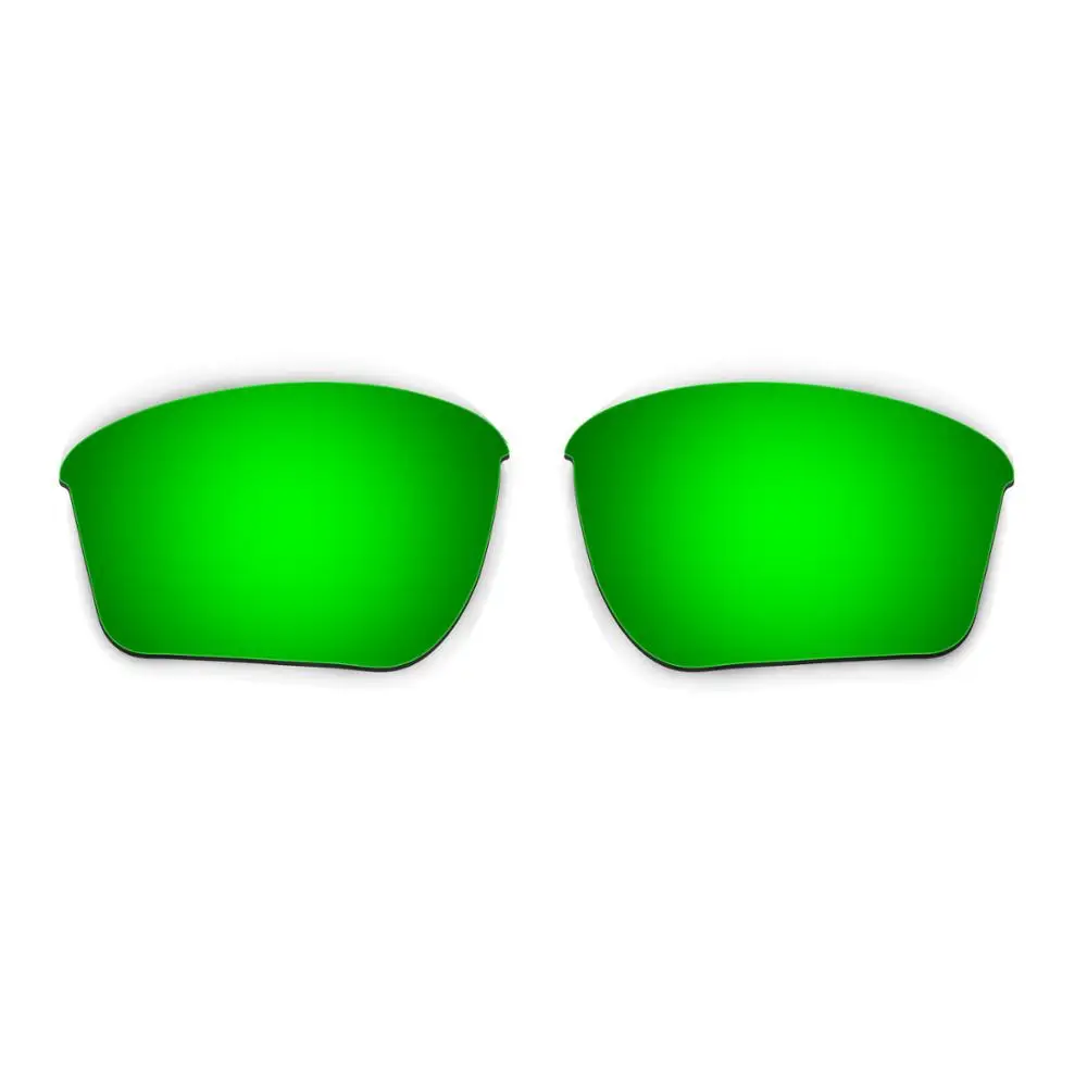 HKUCO для Половина рукава куртки 2,0 XL Солнцезащитные очки сменные линзы две пары Цвет черный/изумрудно-зеленый