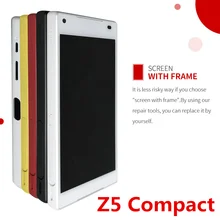 4.6'' LCD For SONY Xperia Z5 Compact LCD Display Z5 MINI E5823 E5803 Touch Screen Digitizer Replacement with Button Frame 4.6'' LCD For SONY Xperia Z5 Compact LCD Display Z5 MINI E5823 E5803 Touch Screen Digitizer Replacement with Button Frame