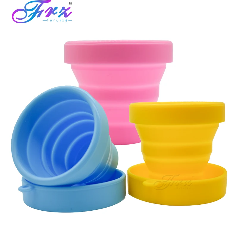 Silicone Sterilize Cup Feminine Hygiene Recyclable Foldable cup