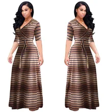 Летнее Длинное Платье макси с принтом пляжное платье туника Бандажное облегающее Вечернее Платье vestidos largos mujer размера плюс