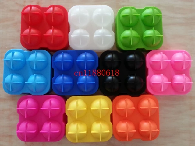 

150sets/lot Free Shipping Bar Drink Whiskey Sphere Big Round Ball Ice Brick Cube Maker Tray Mold Mould Tool