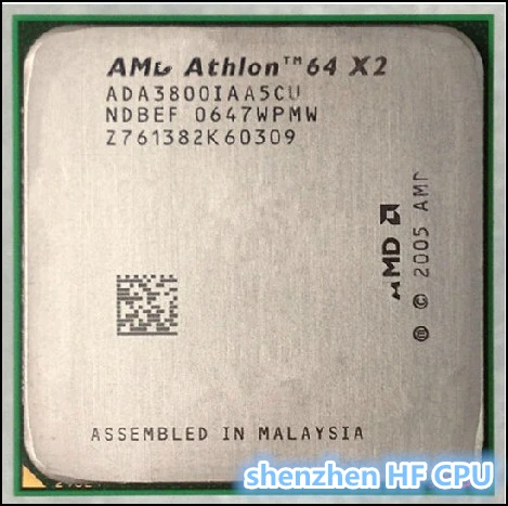 AMD Athlon 64X2 3800+/2,0 ГГц/1 Мб кэш-памяти/Разъем AM2/940 pin двухъядерный настольный процессор рабочий