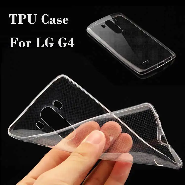 

Ultra Thin Slim 0.3mm Clear Transparent Soft TPU sFor LG G4 Case For LG G4 H810 VS999 F500 Cell Phone Back Cover Case
