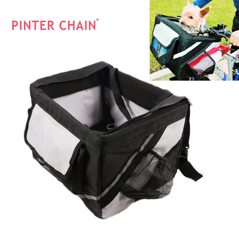 Bicycle Pet Bag Dog Portable Bag for Outdoor Blackin Dog Carriers from