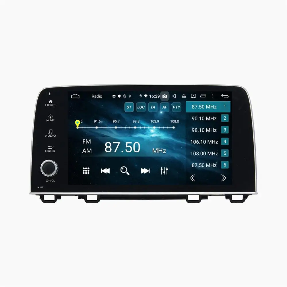 Best Android 9.0 Octa Core 9" Car Radio GPS Multimedia Head Unit for Honda CRV CR-V 2017 4GB RAM Bluetooth 4.2 WIFI Mirror-link USB 0