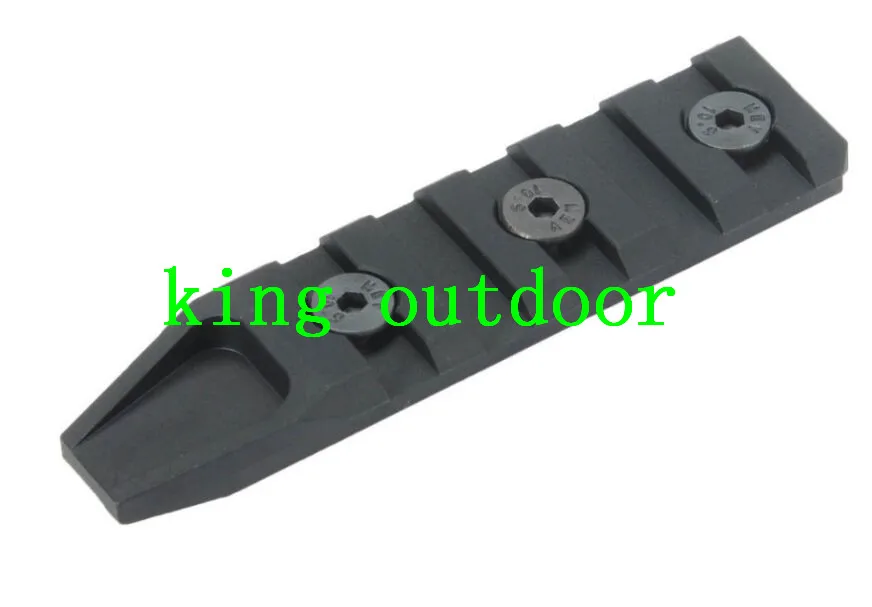 

MA 5 Slots Rail Panel - KeyMod For AIRSOFT URX4 Rail (BK/TAN) FREE SHIPPING--1PCS