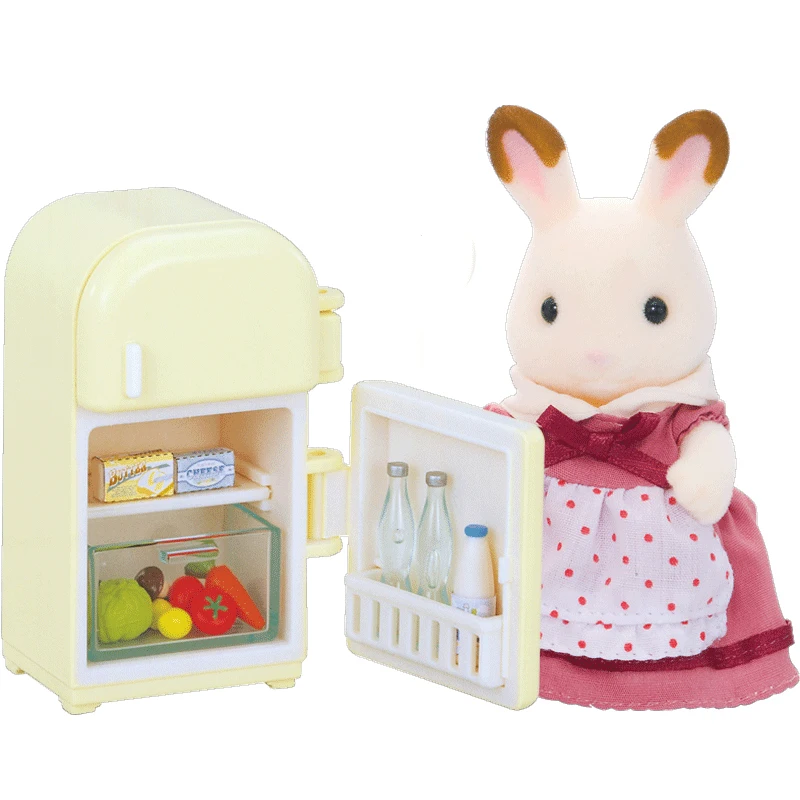 Sylvanian Family кукольный домик мебель фигура игрушка куклы шоколадный кролик мама