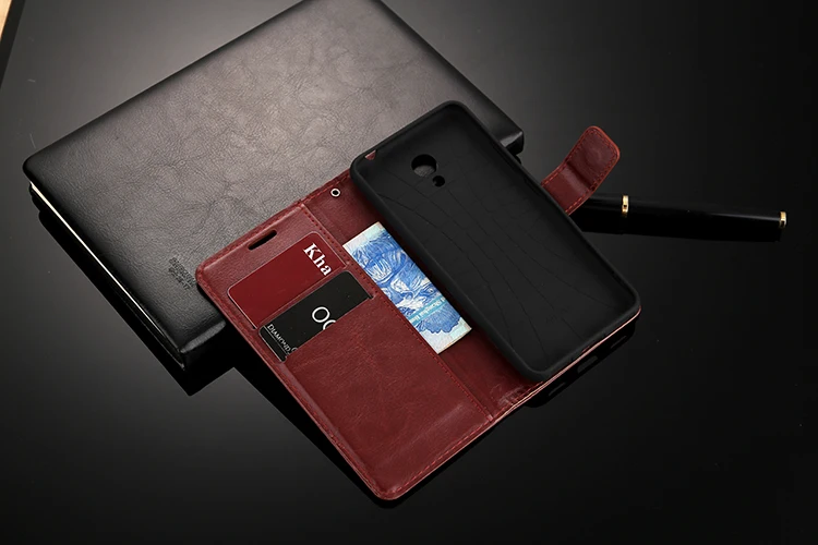 Кожаный чехол бумажник для Meizu M6T M5C M5 M5S M6S M3S Mini M3 Note 8 X8 M6 15 MX5 MX6 Pro 5 6|Бамперы| |