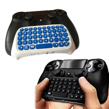 Беспроводной тачпад для Игровые приставки 4 PS4 джойстика геймпад сообщение клавиатура для SONY Игровые приставки 4/Slim/Pro игровой пульт дистанционного управления