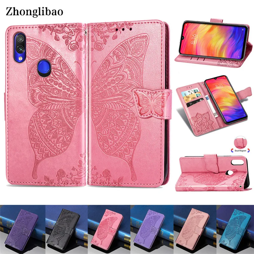 

3D Leather Flip Case for Xiaomi Mi A2 Lite Redmi 7 Go 6a 6 Pro Note 7 6 5 Pro Luxury Card Holder Wallet Stand Cover 128gb Global