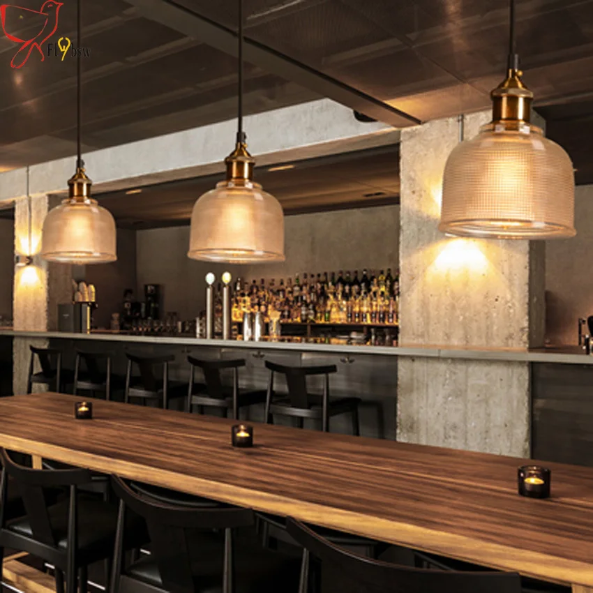Современный цветной стеклянный подвесной светильник E27, 6 цветов, простой светодиодный подвесной светильник, подвесной светильник для столовой, бара, ресторана, декоративный светильник