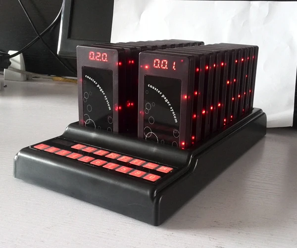 transmitter with pager