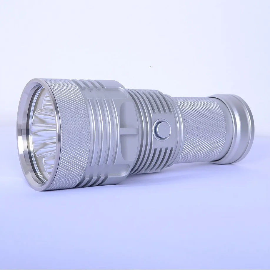 HaikeLite MT09R высокая яркость фонарик 3 * CREE XHP70.2 светодио дный LED max 24000 люмен ручной луч