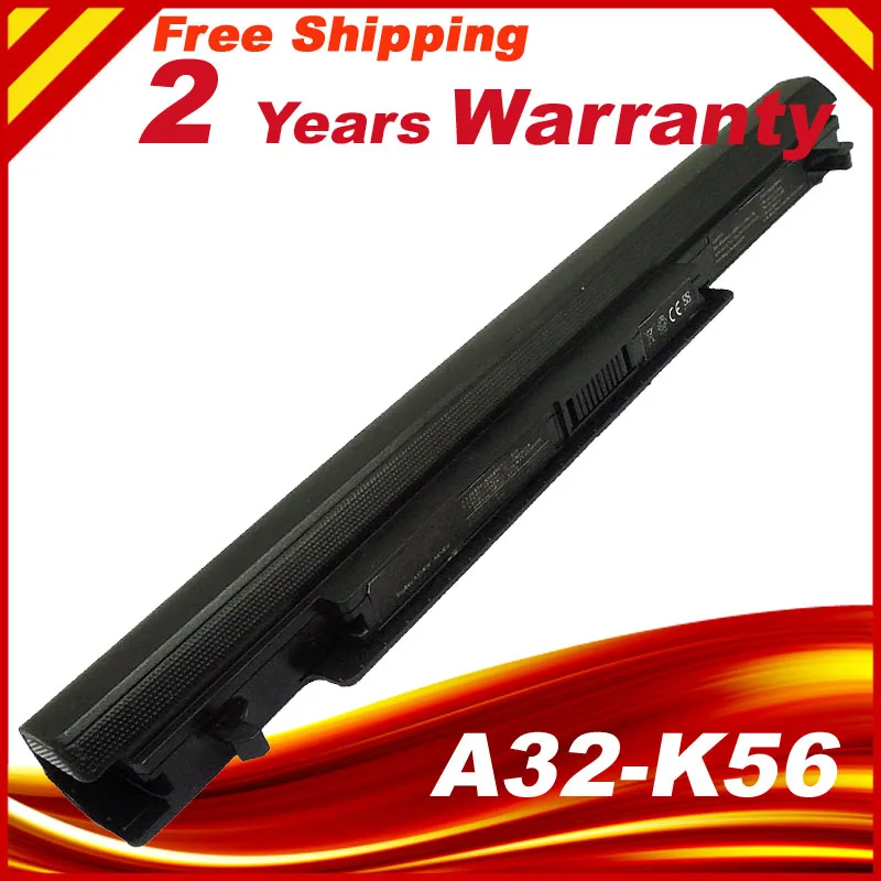 Аккумулятор для ноутбука ASUS A46C A46CA A56 A56C A56CA A56CM K46 K46C K46CA K46CM K56 7800mAh |