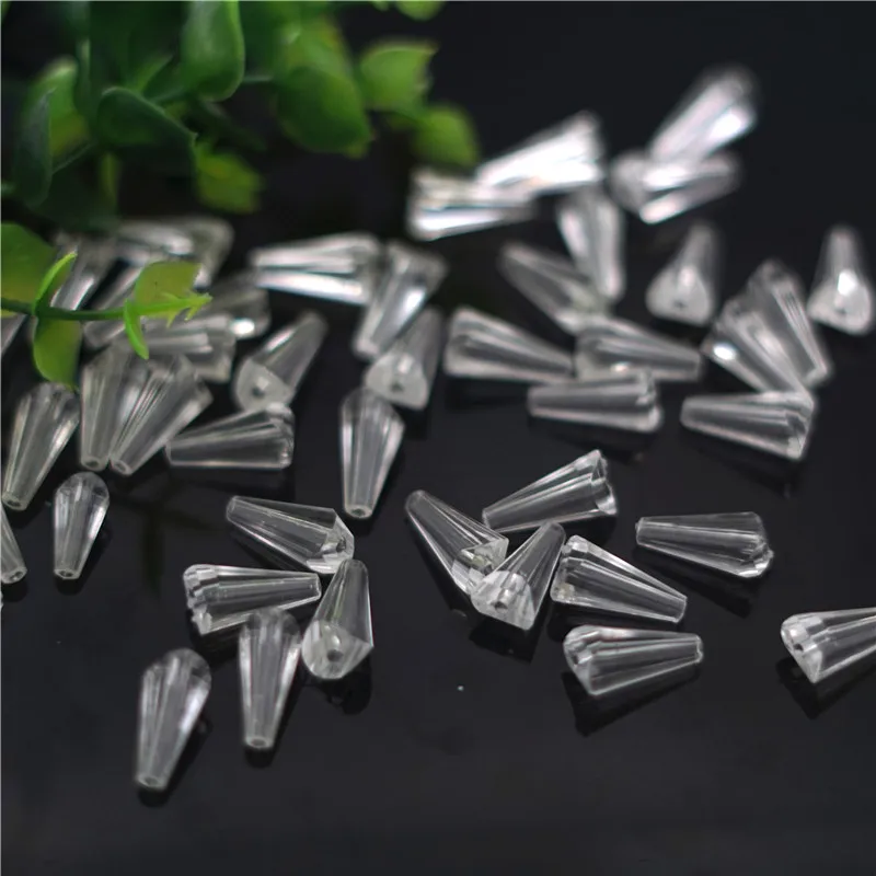 

Sumiaoer 6*12mm Acrylic Beads Cone Beads Beads For Jewelry Making Accessories Earrings Beads Lampwork Decoration