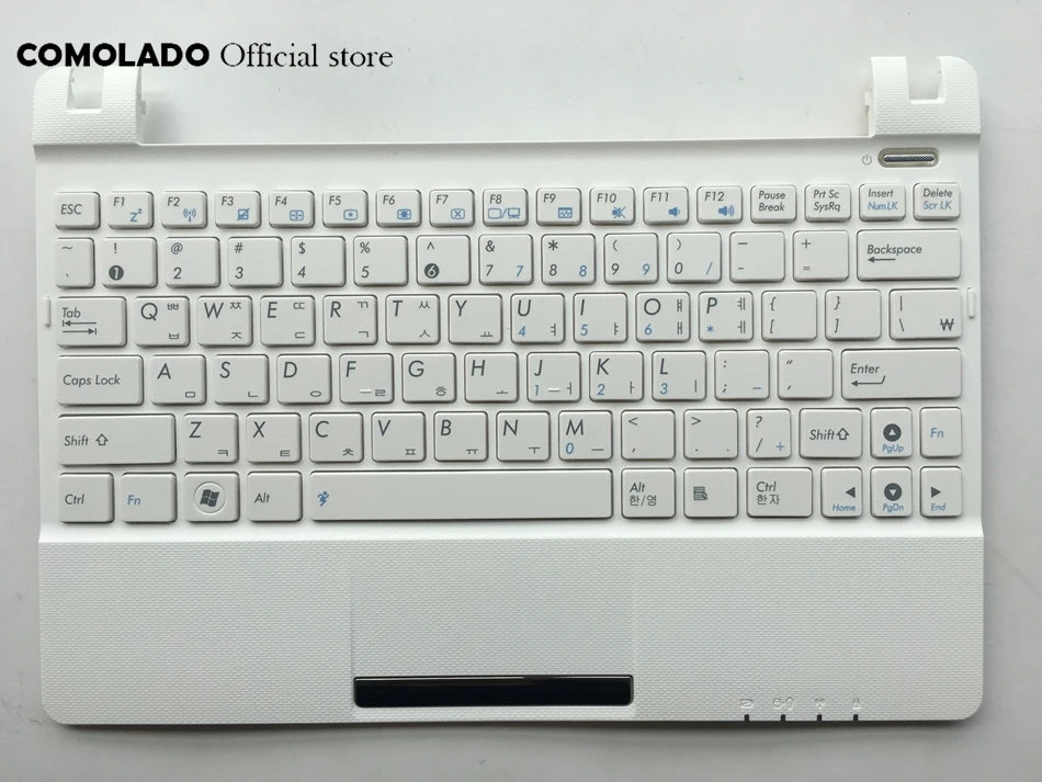 KR Корейская Клавиатура для ноутбука Asus EeePC SeaShell X101 X101H X101CH черные клавиши с whtie C Case