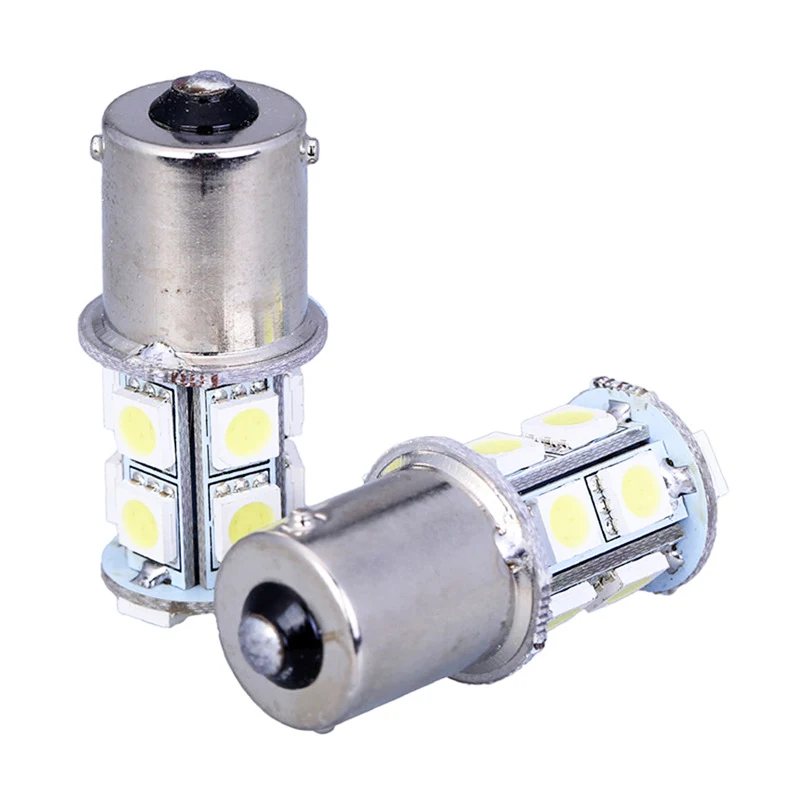 1 шт. 1156 светодиодная лампа BA15S P21W 13 SMD Стояночный тормоз задние лампы авто светодиодный автомобильный сигнал поворота светильник лампочка 1156 Стоянкы Автомобилей автомобиля лампы 12V