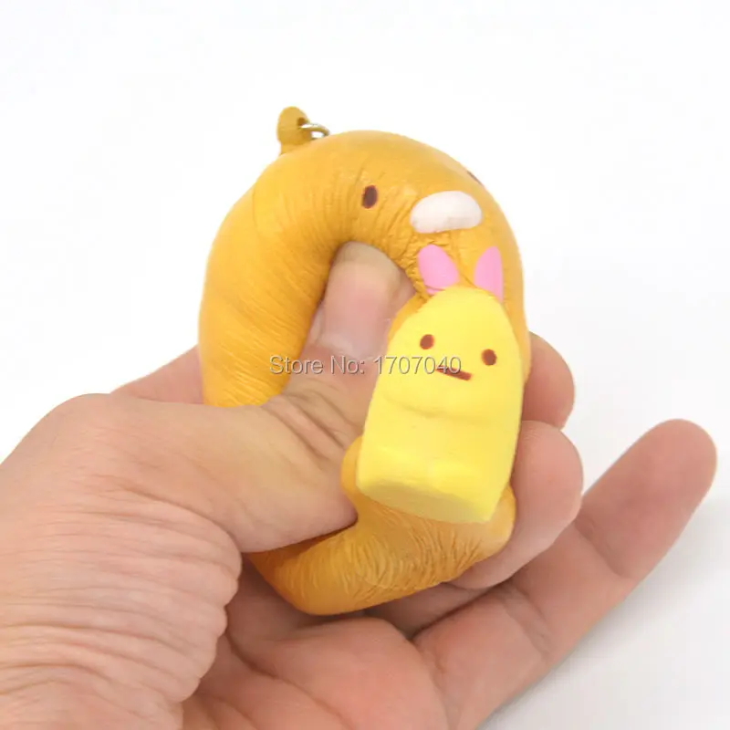 7 см Новые Kawaii мягкий хлеб свинья Sumikko Gurashi мягкими Коллекционные вещи мультфильм Ароматические детские игрушки