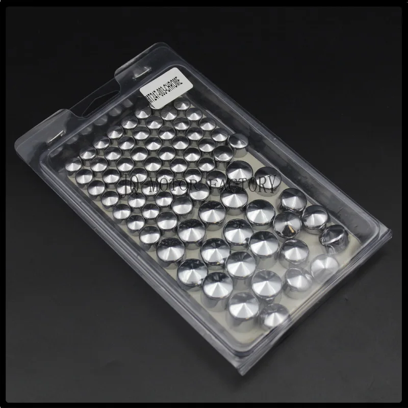 chrome bolt caps harley davidson