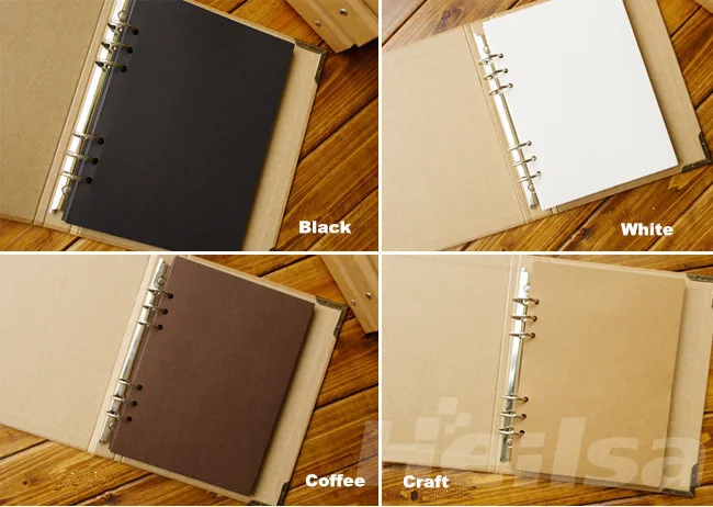 Kraft Paper Loose Leaf Handmade Scrapbook