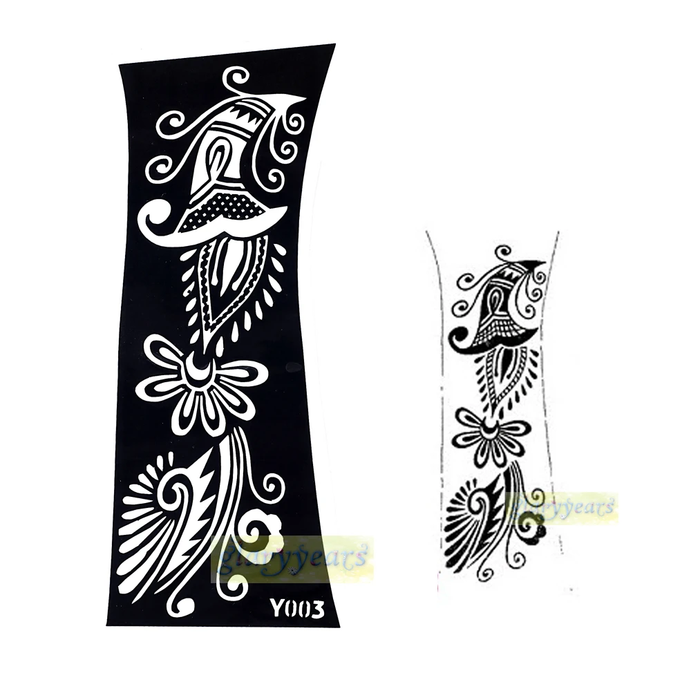 1pc tattoo airbrush stencils for body art painting large henna 1pc tattoo airbrush stencils for body art painting large henna
