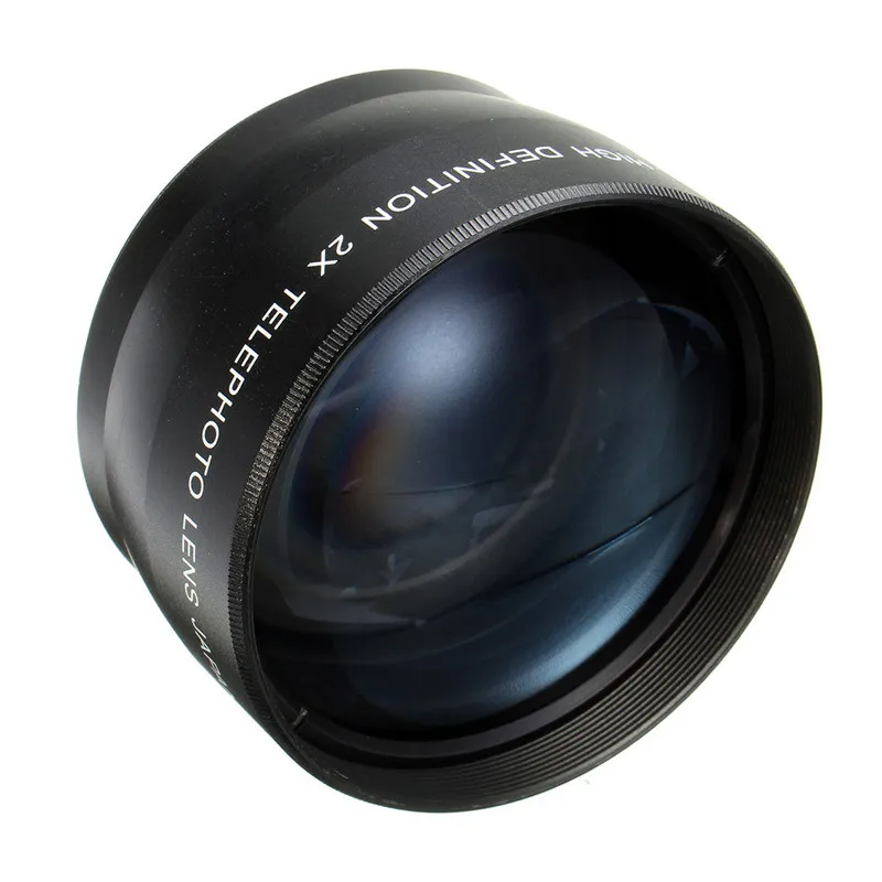 2X58 мм телефотолинза для цифровой однообъективной зеркальной камеры Canon EOS 1200D 1100D 700D 650D 600D 550D 500D 60D 70D 7D 6D Rebel T5iT4i T3i XTi XS XSi W Камера