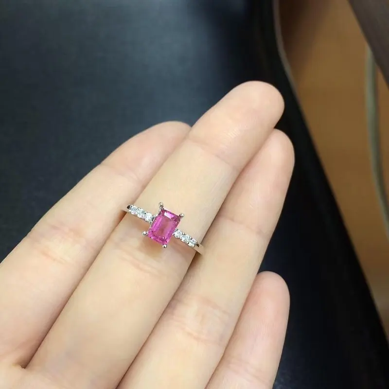 

Anillos Qi Xuan_Trendy Jewelry_Tourmaline Stone Elegant Woman Rings_S925 Solid Sliver Fashion Rings_manufacturer Directly Sales