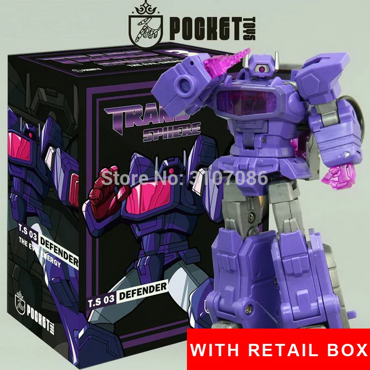 PT трансформация Shockwave 03 PT03 G1 Мини Pocket War KO DX9 фигурка робота игрушки|Игровые