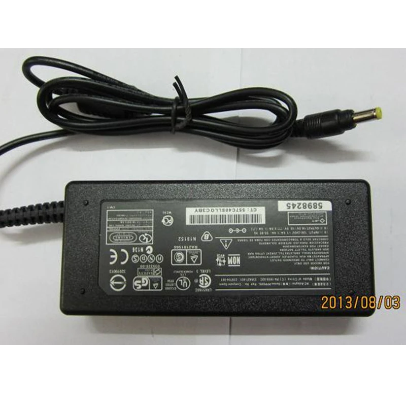 Высококачественное зарядное устройство HSW для ноутбука HP 510 530 550 620 625 Compaq Presario C300