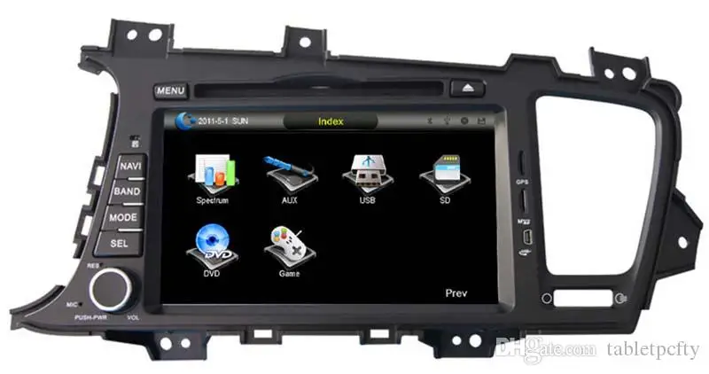 Автомобильный DVD плеер 8 &quotс GPS(opt.) USB/SD AUX BT/TV аудио Радио стерео головное