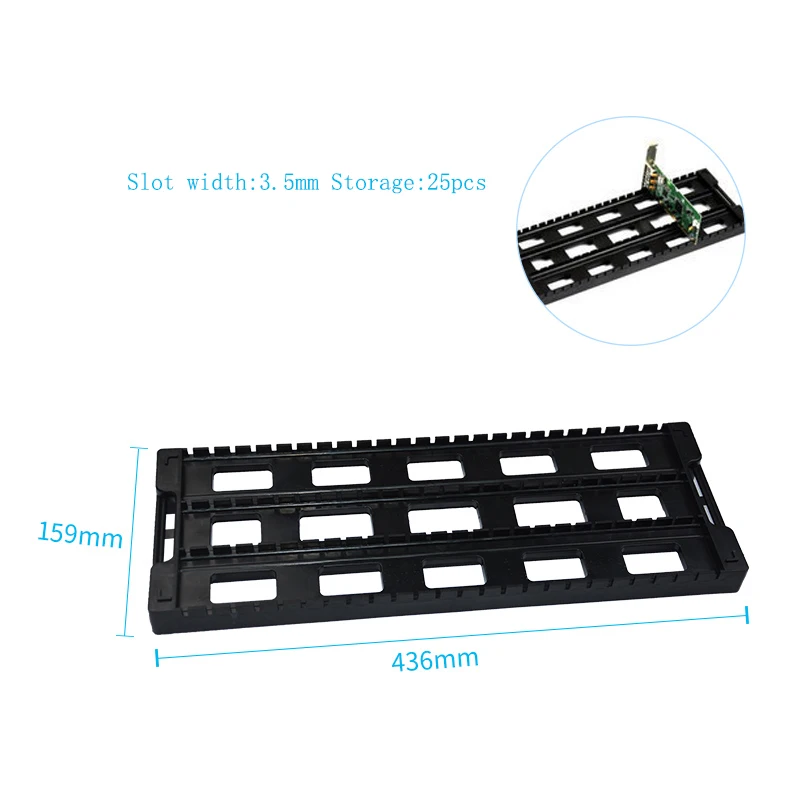 Антистатические электронные предотвращения PCB SMT сушильная стойка для хранения монтажная плата держатель антистатический лоток - Цвет: Model 8