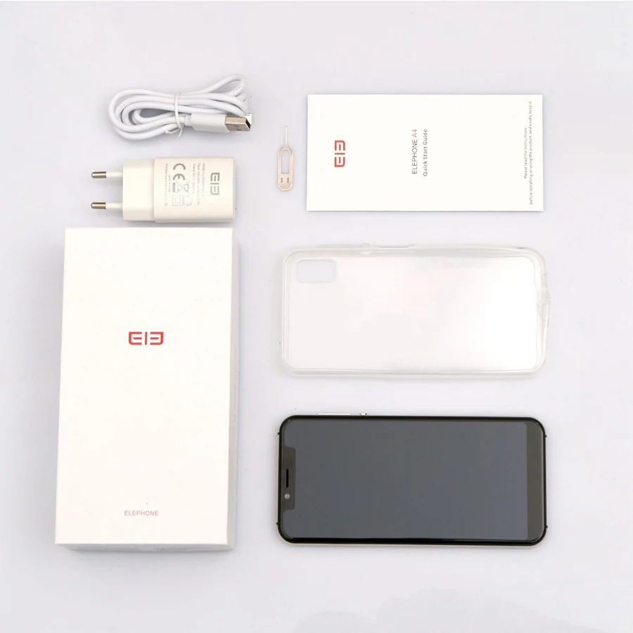 Мобильный телефон Elephone A4 5 85 'ཏ:9 HD + с зазубренным экраном Android 8 1 MT6739