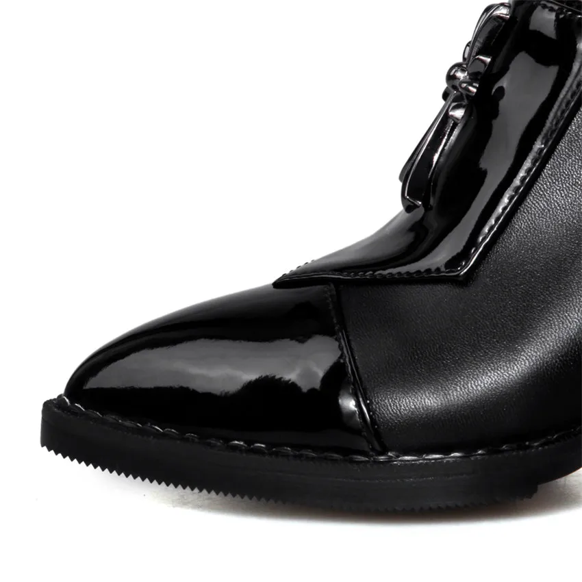 Туфли-лодочки женские туфли-оксфорды в деловом стиле женская обувь на высоком каблуке каблук «рюмочка» маленького размера плюс 32, 33-40, 41, 42, 43, 44, 45, 46, 47, 48