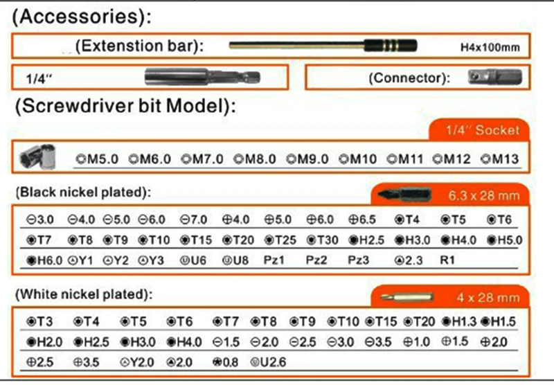 Магнитная Отвёртки 79in1 JM 6108 отвертки Биты Комплект компьютер PC телефон ferramentas