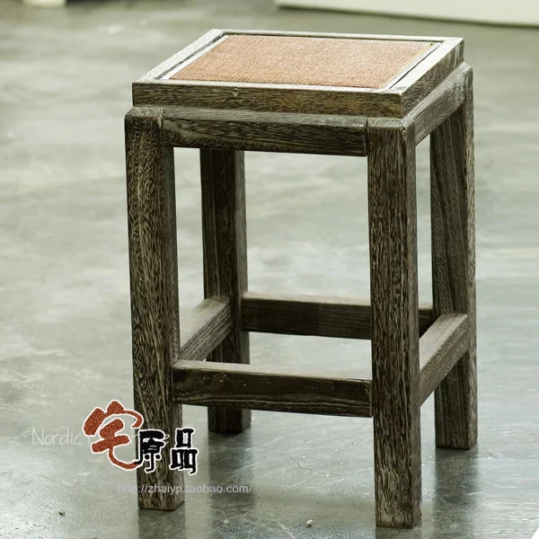 Paulownia wood burning dual Stool Stool rattan face makeup stool stool antique chair Jiangsu, Zhejiang and package delivery rest Paulownia wood burning dual Stool Stool rattan face makeup stool stool antique chair Jiangsu, Zhejiang and package delivery rest