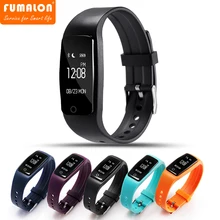 Смарт Часы Heart Rate Мониторы шагомер Фитнес трекер сердечного ритма IP67 Водонепроницаемый Смарт Браслет для Android IOS Телефон