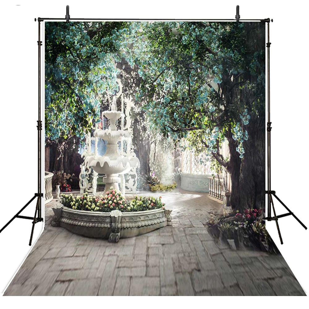 200x300cm Palace Garden Natural View Backdrop for 200x300cm Palace Garden Natural View Backdrop for
