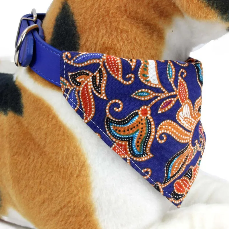 Japanese Style Dog Bandanas Cotton Washable Pet Bandanas Scarf Bow ties Collar Cat XS-L dog Scarf Dog Accessories