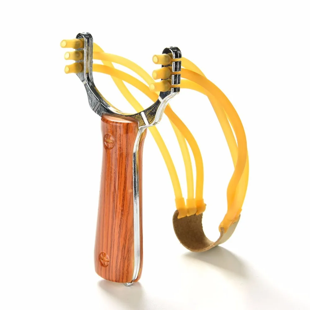Профессиональный мощный Рогатка Sling shot из алюминиевого сплава катапульта
