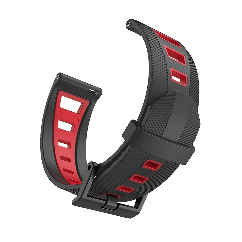 Mijobs Amazfit bip Strap Correa Stratos 2 Smartband Silicone 20mm 22mm Sport Bracelet for Xiaomi Huami Amazfit Bip Wristbands