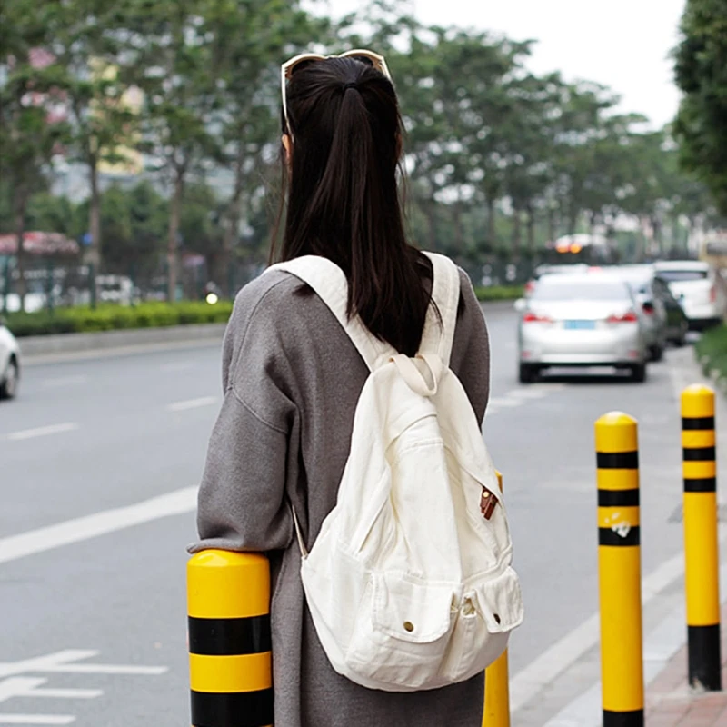 

Backpack School 100903School Bag Rucksack TravelWomen Canvas Backpacks Girls Bookbag Travel Rucksack Shoulder Bags