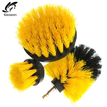 Geoeon Power Scrubber Brush Drill Brush Clean for Bathroom Surfaces Tub Shower Tile Grout Cordless Power Scrub Cleaning Kit A77