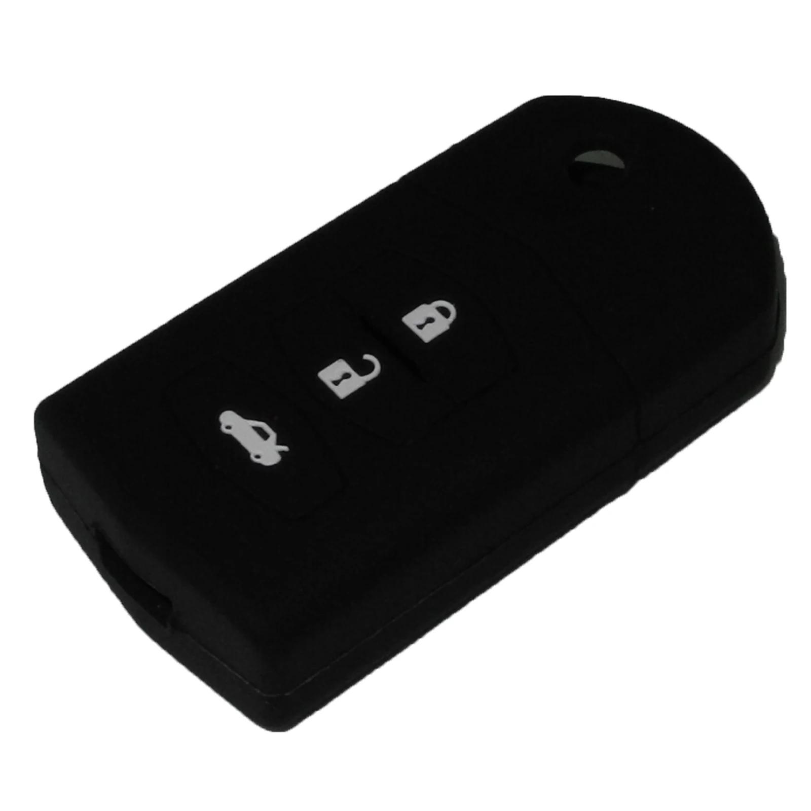 

jingyuqin2/3 Buttons Car Key Case Cover Silicone Shell For Mazda CX-5 CX5 CX-7 CX7 3 2 6 Atenza CX-9/CX9 MX5 Car Styling