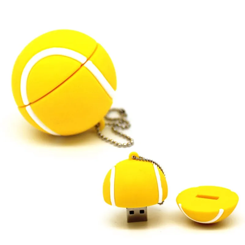 Pendrive Футбол Спорт 4 ГБ 8 16 32 64 Гб баскетбольная модель USB флэш накопитель для игры в
