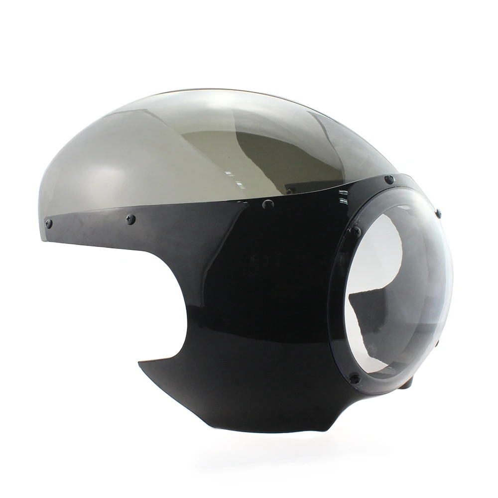 RUOCH для Harley Sportster Cafe Racer фара обтекатель лобового стекла 883 1200 5 3/4 &quotвырезанные