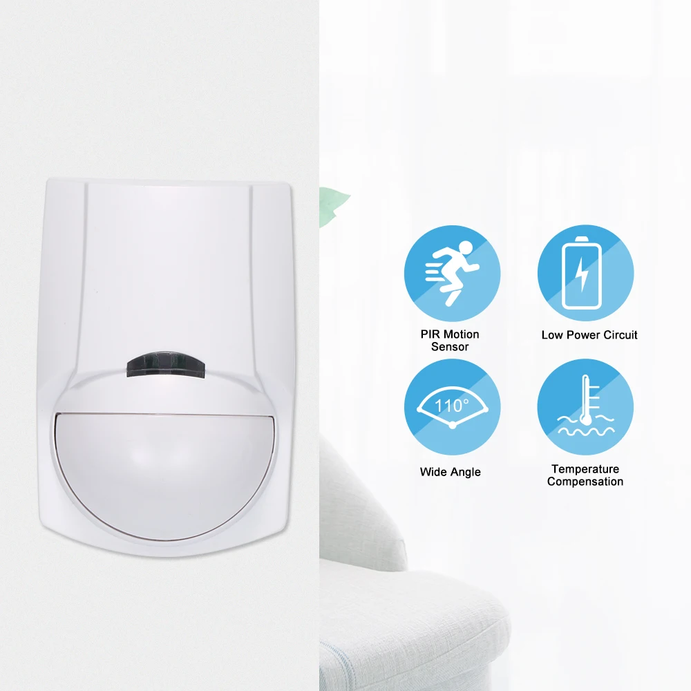 

eWeLink PIR Wireless Dual Infrared Detector 433Mhz RF PIR Motion Sensor Security Alarm System Smart Home Automation
