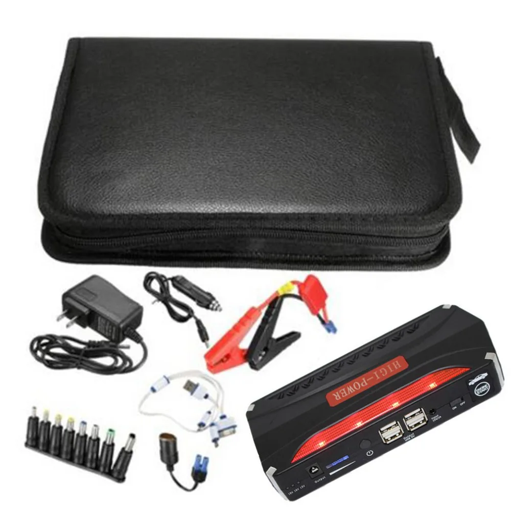 Multi Function font b Car b font Jump Starter Portable 4 USB font b Car b