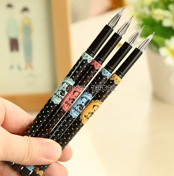 

1PC/lot Kawaii doll printed design gel pen zakka cute Stationery Canetas escolar Office material school supplies(ss-a598)